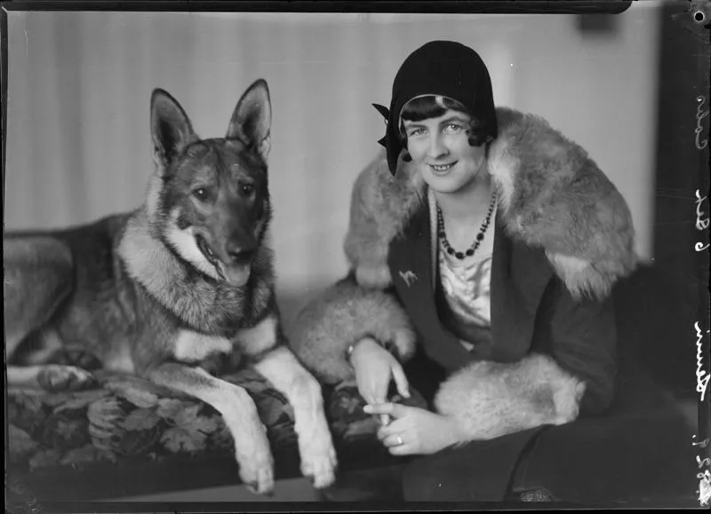 Lewin, Woman & Dog
