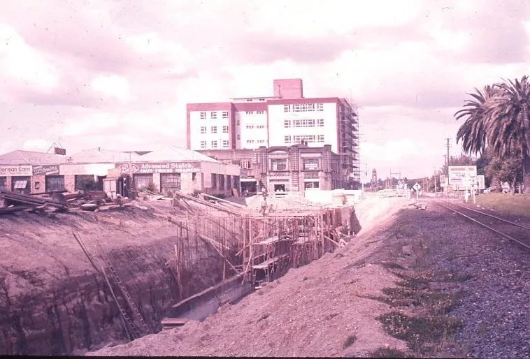 Slide - Tunnel from Victoria Street to new underground railway station
