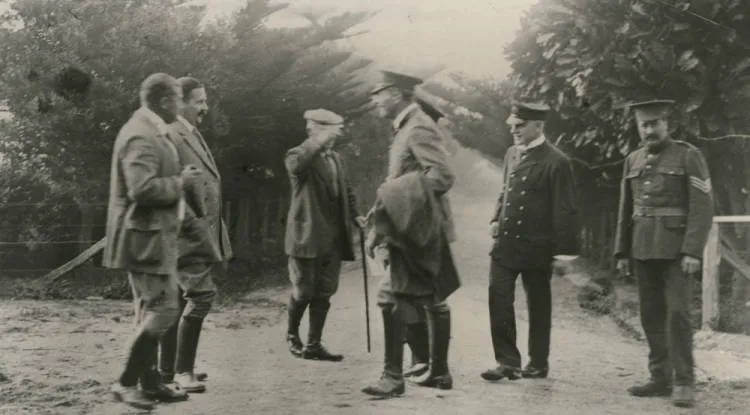 German internees, Motuihe Island, 1917