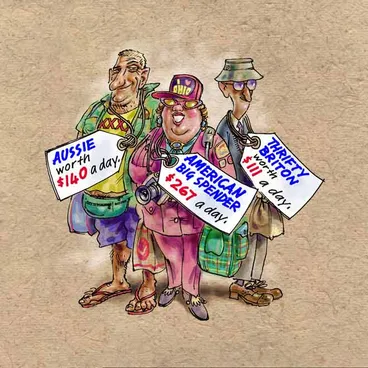 International tourists Image: International tourists