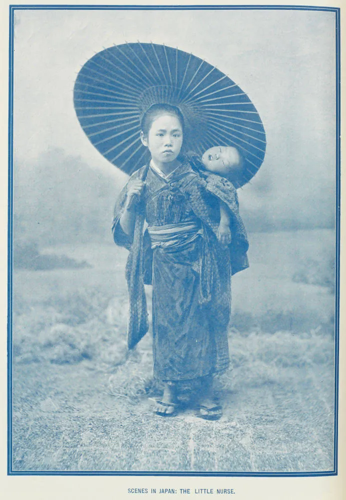 Scenes in Japan: the little nurse