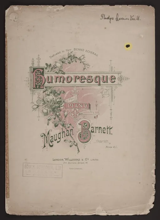 Humoresque / Maughan Barnett.