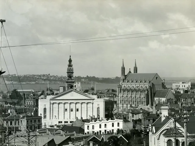 View of the Newly Completed Dunedin Town Hall 1929