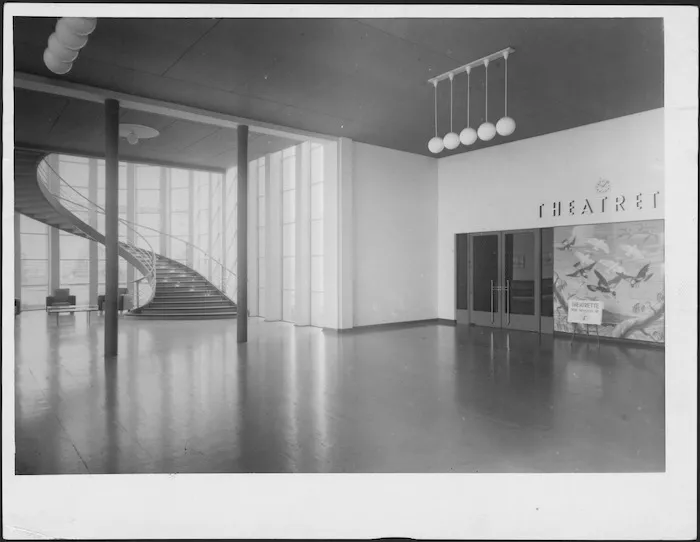 Interior view of the Australian Pavilion at the Centennial Exhibition, Wellington