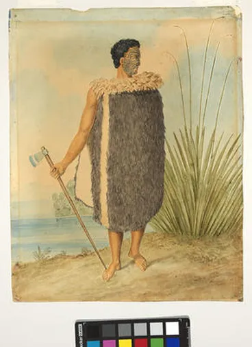 Chief Patuone, brother of Waka Nene. Image: Chief Patuone, brother of Waka Nene.