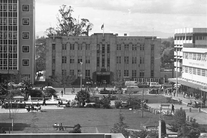 Garden Place and the Chief Post Office