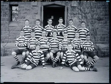 Image: Film Negative: Christ's College 1st XV 1923