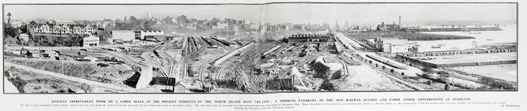 Railway Improvement Work on A Large Scale at the Present Terminus of the North Island Main Trunk Line