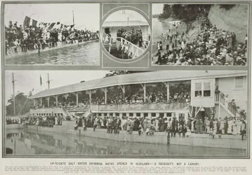 Image: Up-to-date salt water swimming baths opened in Auckland - a necessity, not a luxury