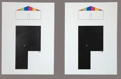 [2 Gallery Abstracts, Revealed/Concealed Bath Street Gallery catalogue]