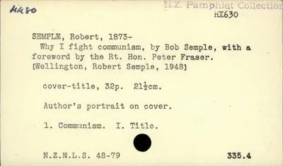 Why I fight communism