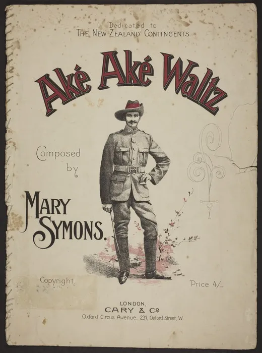Aké Aké waltz / composed by Mary Symons.