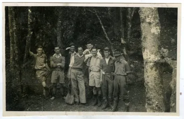 Image: "Tramp to Orongorongo River, 1948," Presbyterian Harrier Club - Wellington