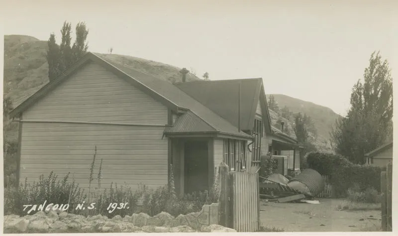 Earthquake damage, Tangoio Native School, Hawke's Bay