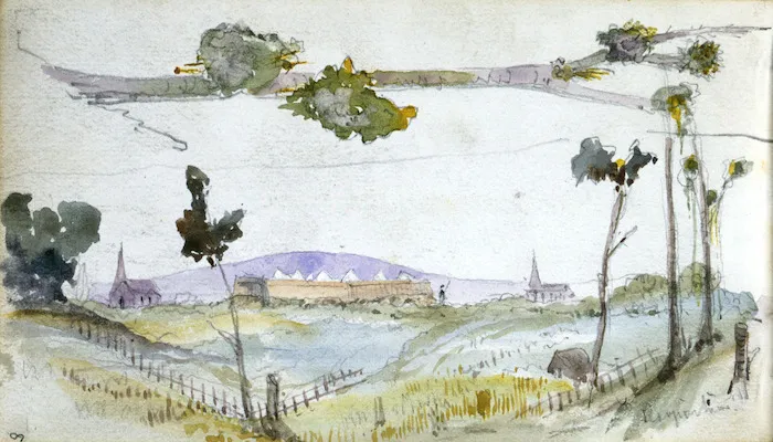 Williams, Edward Arthur 1824-1898 :Rangiawhia. [March, 1864].