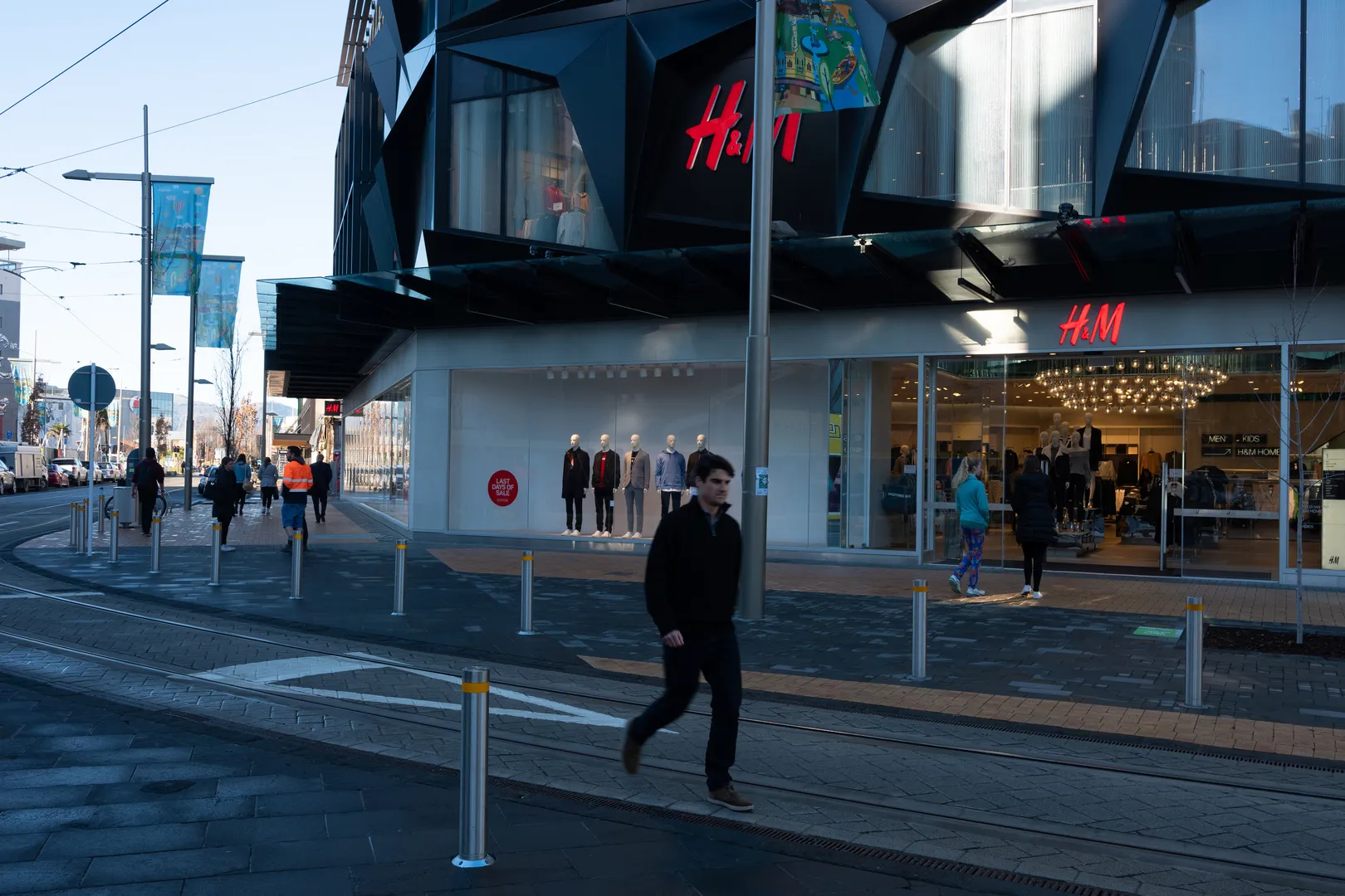 The new H&M store, Cashel Street