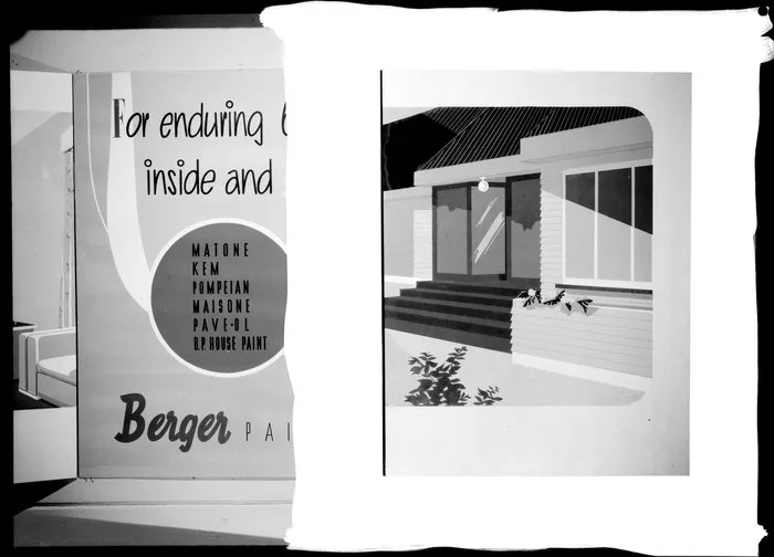 Berger Paints display panels