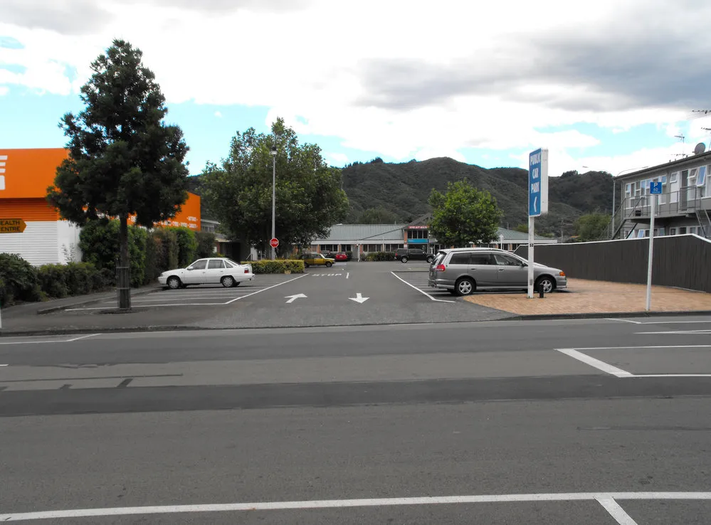 Queen Street, north side; No. 31; Upper Hutt Health Centre entrance