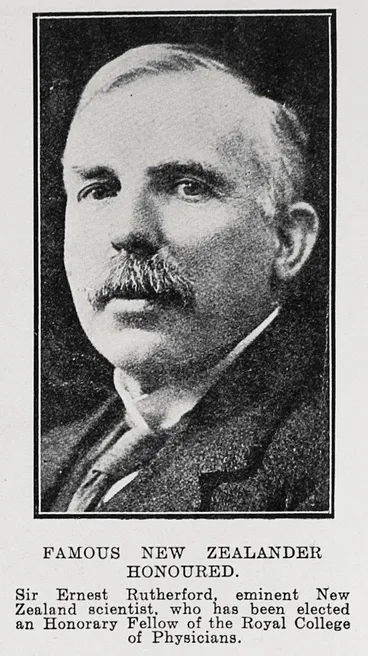 Image: Famous New Zealander Honoured: Sir Ernest Rutherford