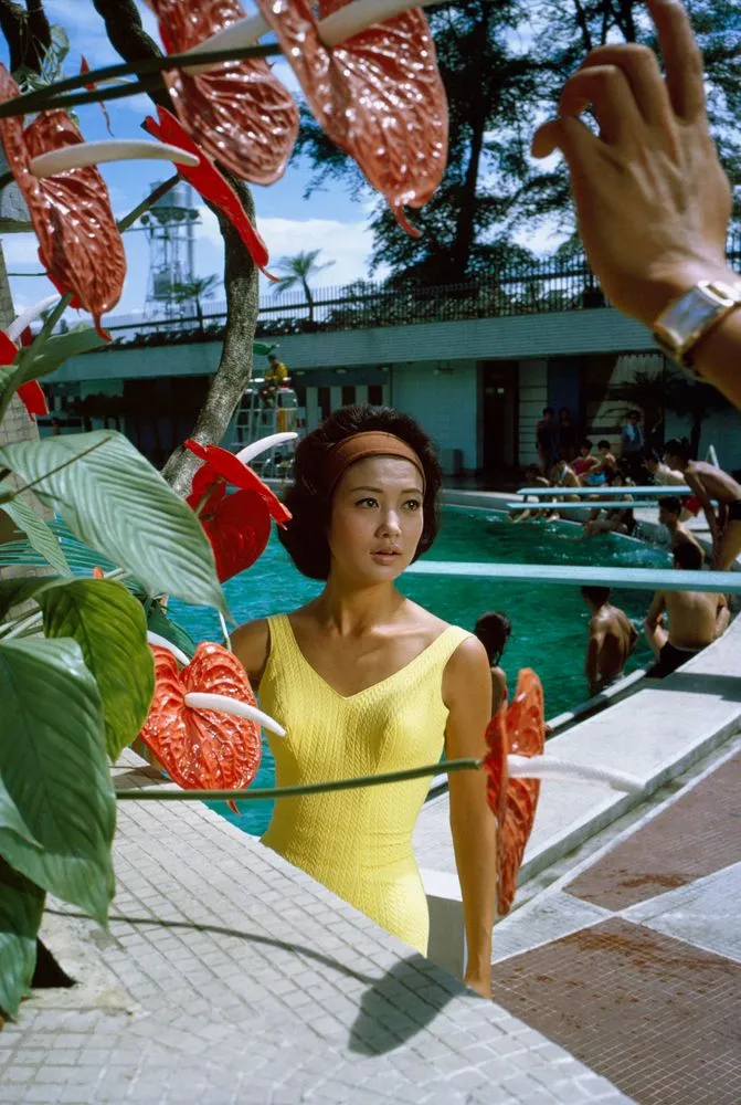 Film set, Japan. From a series on the Asian film industry for ‘Life’