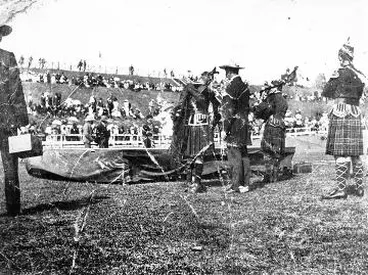 Image: Highland dancing competition: Photograph
