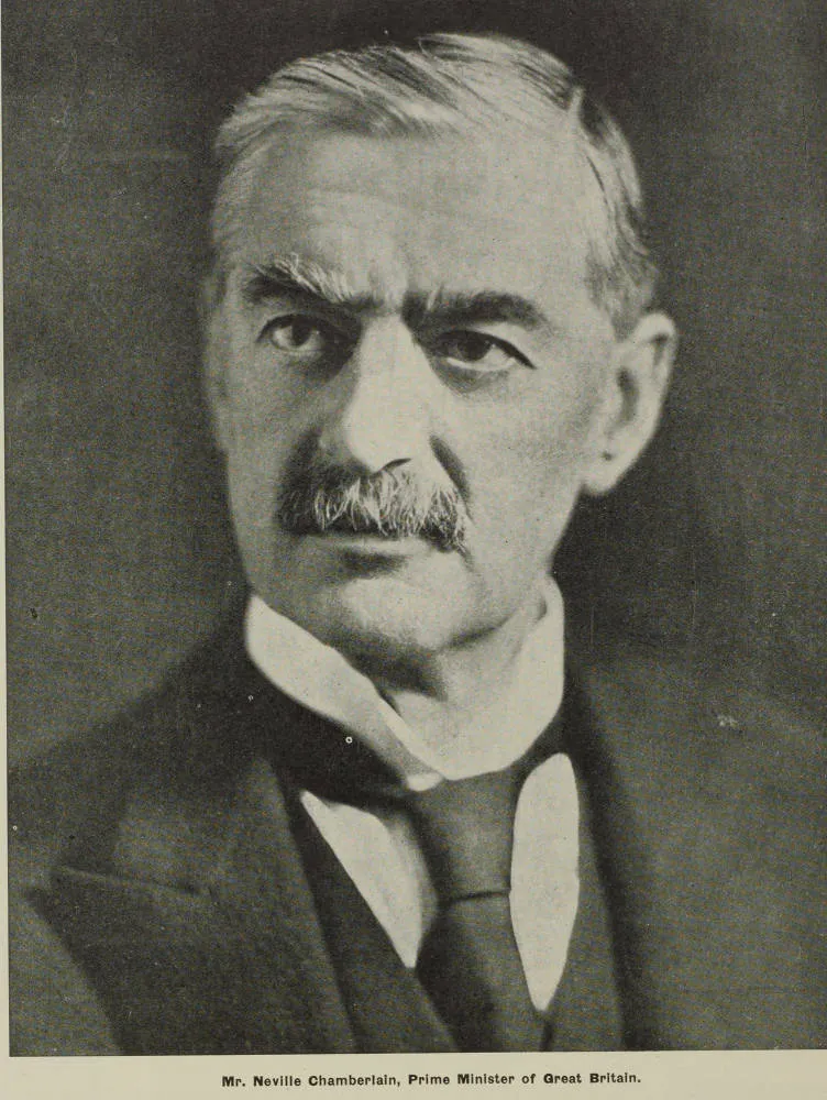 Mr. Neville Chamberlain, Prime Minister of Great Britain
