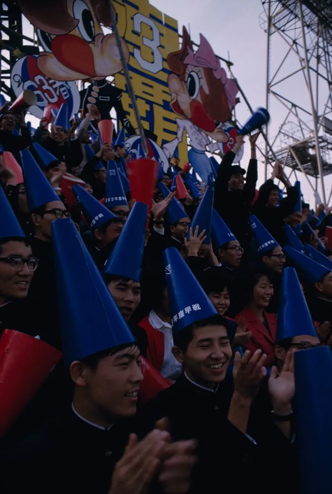Japan series: baseball/sports crowd