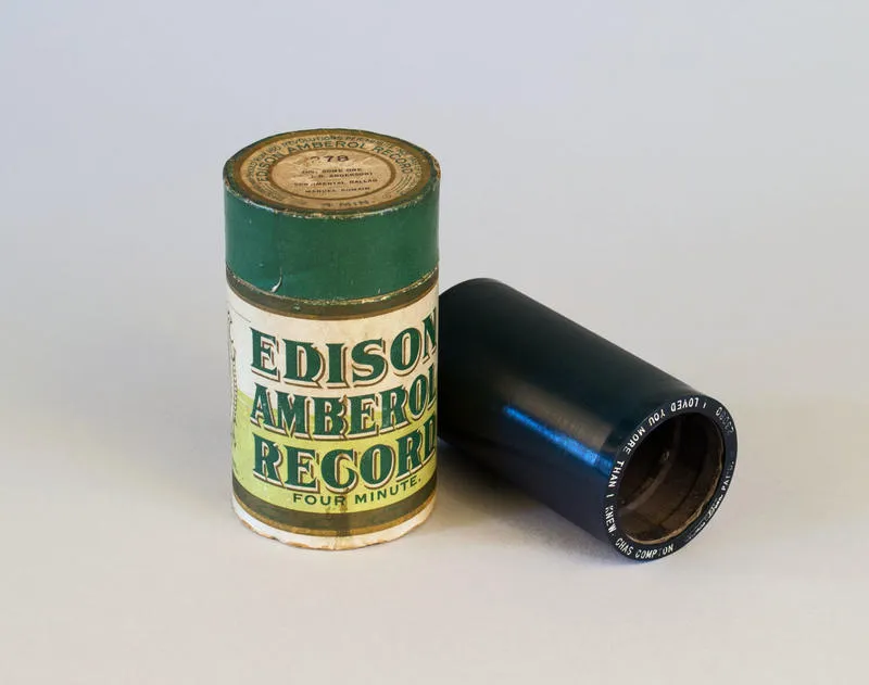 Phonograph Cylinder Edison