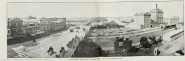 Image: Queen Street wharf and the water front, from the Waverley Hotel