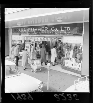 Image: Street view of Para Rubber Company Ltd shop, Lower Hutt, Wellington Region