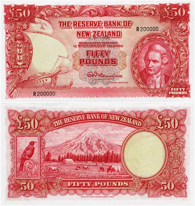 Second series of banknotes: £50