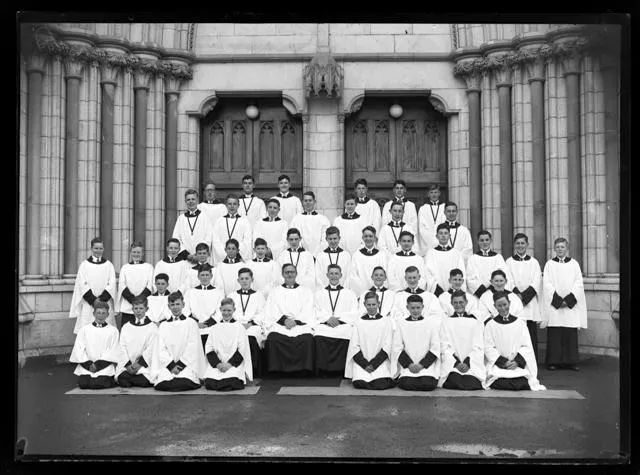 Nelson College, Christ Church Cathedral Choir, 1953