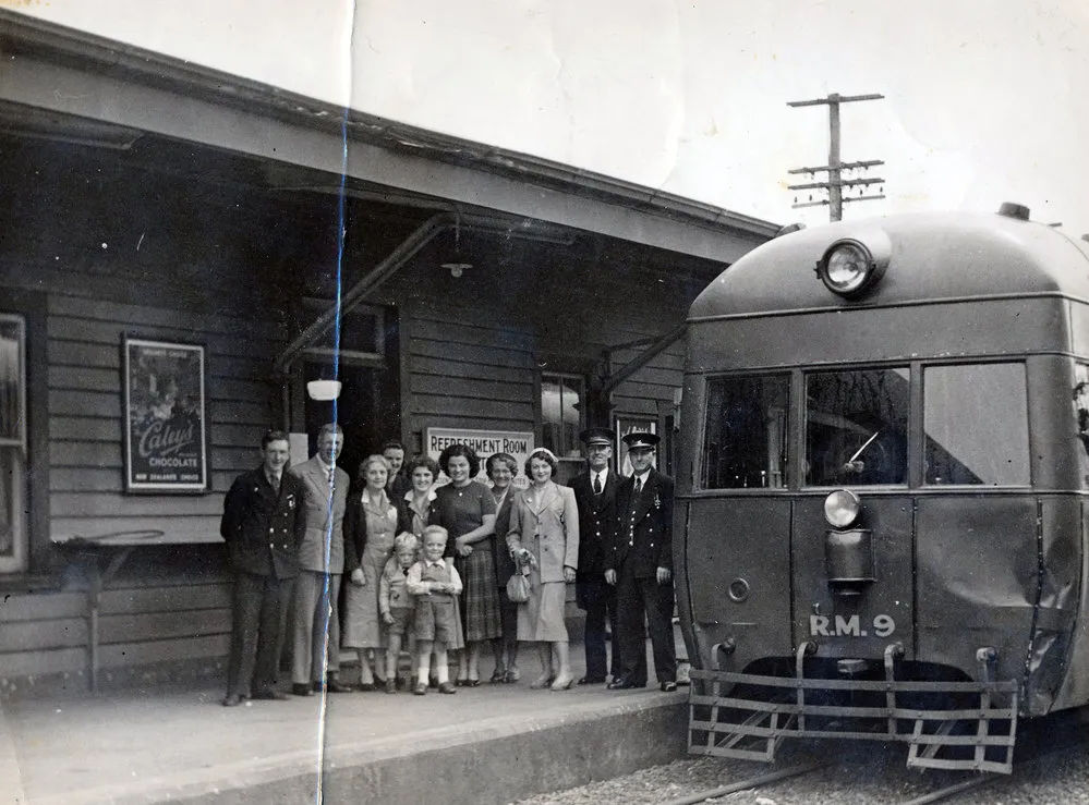 Last day of Kaitoke Station refreshment rooms