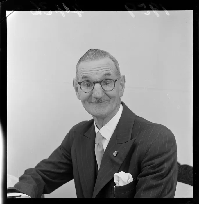 Portrait of an unidentified man [Liftman?]