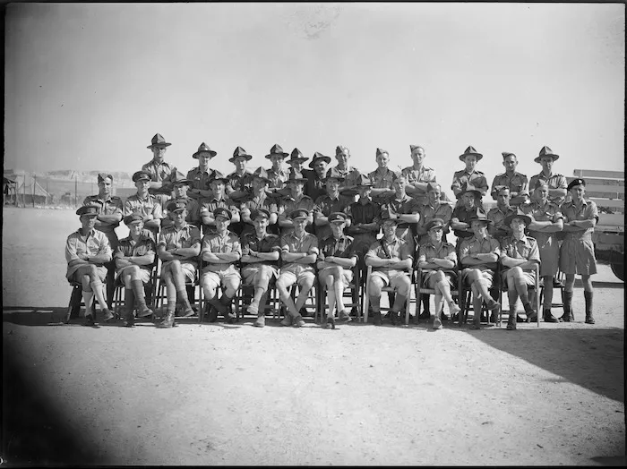 A NZ Ordnance Unit at Maadi, Egypt, World War II - Photograph taken by G Kaye