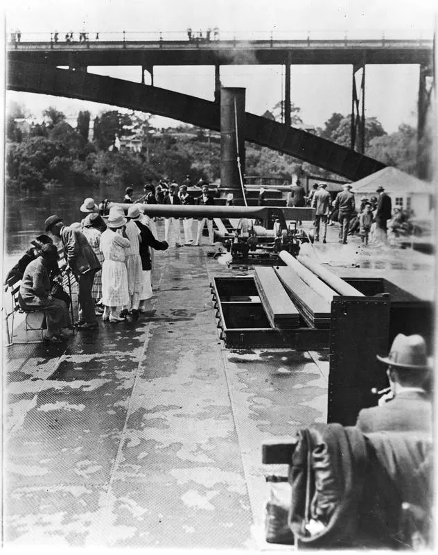 PS Rawhiti II on maiden voyage