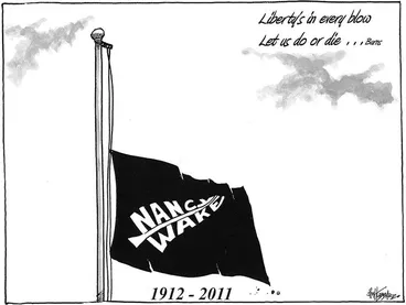 Image: Hubbard, James, 1949- :Nancy Wake, 1912-2011. 8 August 2011