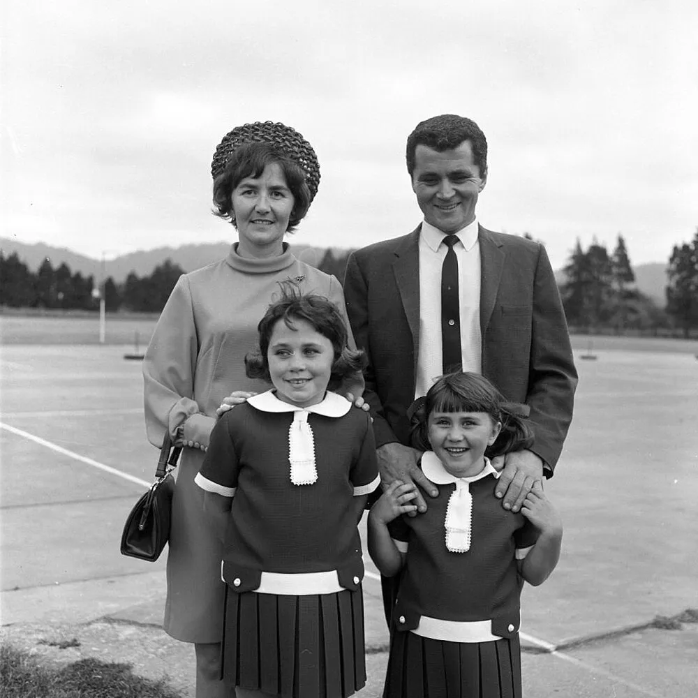 Wedding; Colin Piper and Joy Margaret Johnson 8; Laurie and Josephine 'Josie' Marshall and their children.