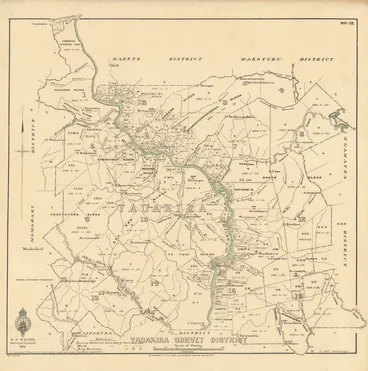 Image: Tauakira Survey District [electronic resource].