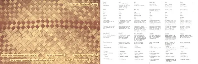 Everyday words and phrases, 1977