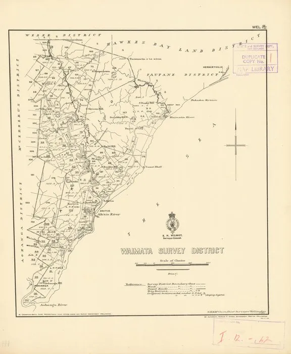 Waimata Survey District [electronic resource].