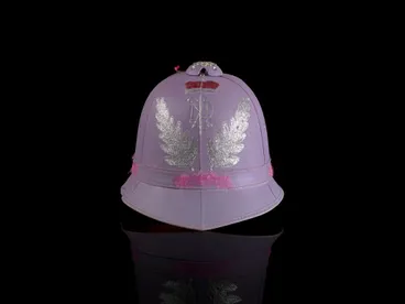 Image: Customised police helmet