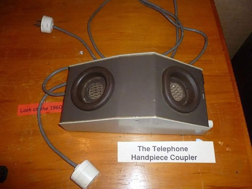 Teletypewriter coupler