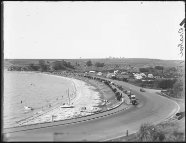 Image: Okahu Bay from Pokanoa Point, 1938
