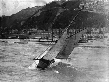 Image: Yacht, Wellington Harbour