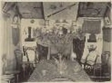 Image: Dining Room, Geyser Hotel, Wairakei, New Zealand [picture] /