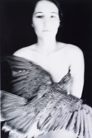 Image: Woman with kea