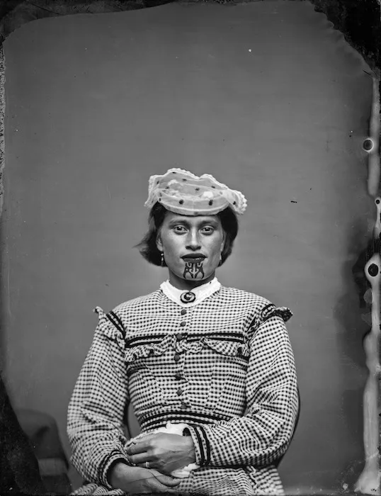 Maori woman, Hawkes Bay district