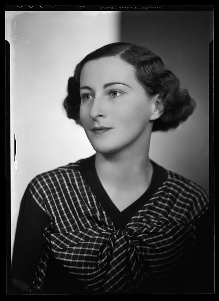 Woman; inscribed 'Miss W. S. Black'