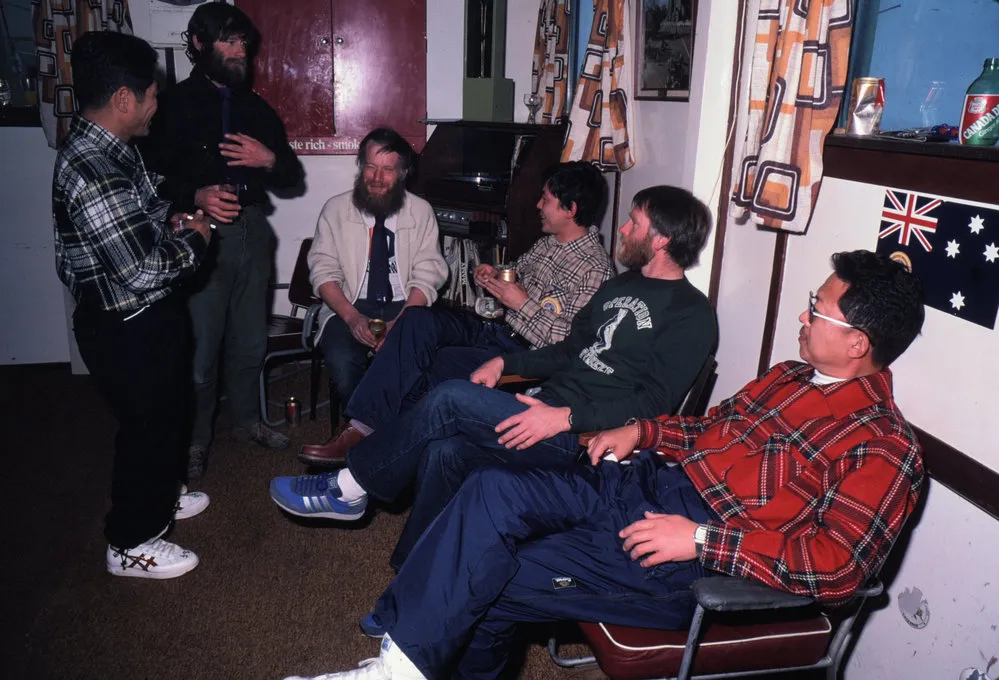 Japanese Visitors at Scott Base